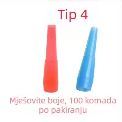 Jednokratni usnik za šisha – produženi plastični usnik, jednokratna upotreba, kutija 10 000 komada, Podrijetlo: Jinhua, Zhejiang