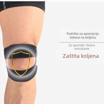 Neopren patelarna traka za koljeno – prozračna, ublažavanje udara, za trcanje i kosarku
