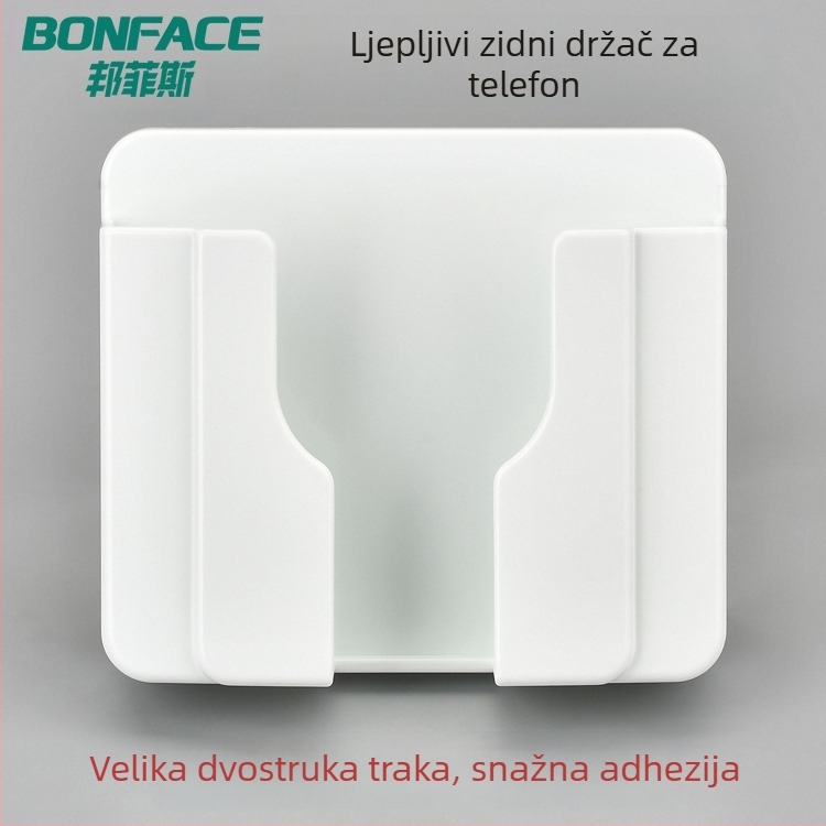 Bonface zidni držač za telefon, Model 101, od plastike (Značka: Bonface; Model: 101; Materijal: Plastika; Kompatibilno sa: Drugo)