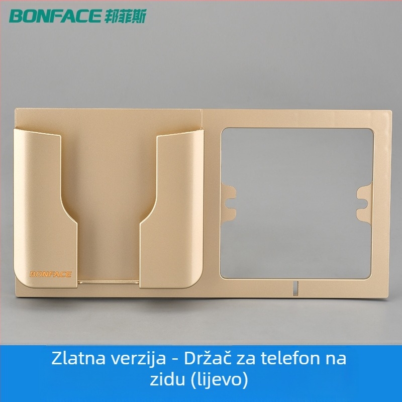 Bonface zidni držač za telefon, Model 101, od plastike (Značka: Bonface; Model: 101; Materijal: Plastika; Kompatibilno sa: Drugo)