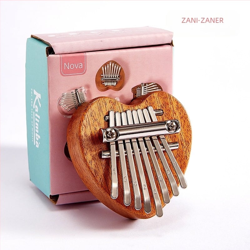 Kalimba s 8 tonova, prijenosni mali prstni instrument