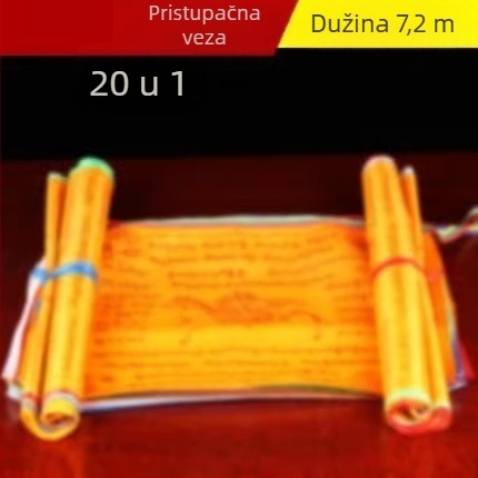 Wind horse flag, svila, lijevanje, 200 g, vjerske potrepštine