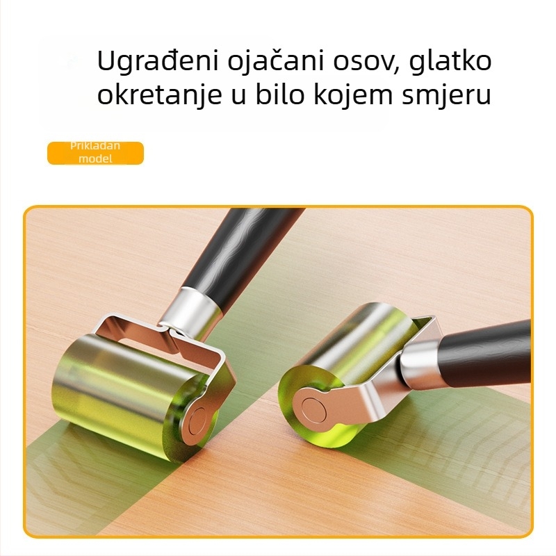 Valjak za obradu rubova za drvo – nehrđajući čelik, ručna izvedba, posebno oblika, marka Qian Qi