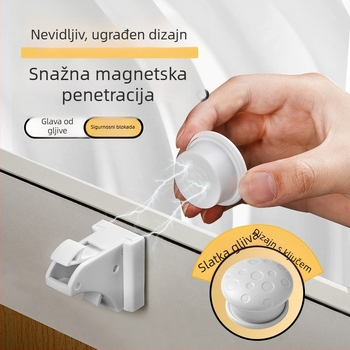 Brava za ladicu – model z-drawer lock, ABS materijal, za ladice, moderno i jednostavno, Levy Poetry