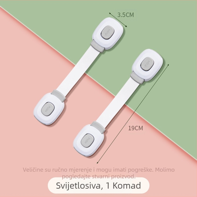 Brava za ladicu – model z-drawer lock, ABS materijal, za ladice, moderno i jednostavno, Levy Poetry