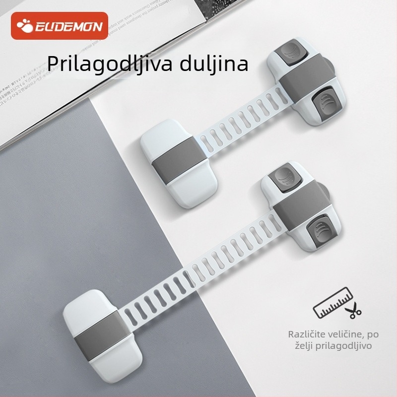 Dječji sigurnosni zasun za ormariće, vrata, ladice i hladnjak – zaštita od zapinjanja prstiju, marka Yumman's sincerity