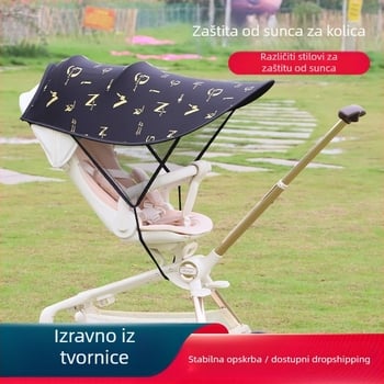 GODMY Univerzalna sjenila za kolica – Lycra cotton, dodatak za kolicu