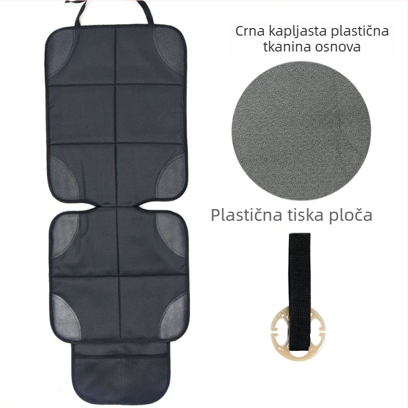 Zaštitna podloška za sjedalo automobila s protukliznom i otpornošću na habanje, sve sezone; materijali: Oxford tkanina, pearl cotton, kožna protuklizna mreža; prilagođeni logo; marka JF