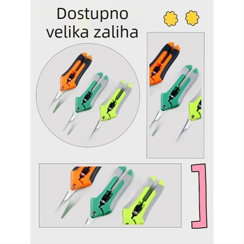 Nehrđave čelične škarice za podrezivanje grana - vrtne škarice s otiskom logotipa, mogućnost prilagodbe, modernan minimalistički stil, proljeće 2020 izlazak