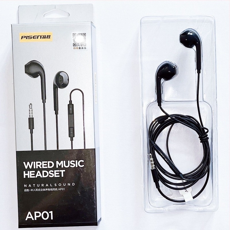 Pisen XS100 Type-C žične in-ear slušalice s mikrofonom