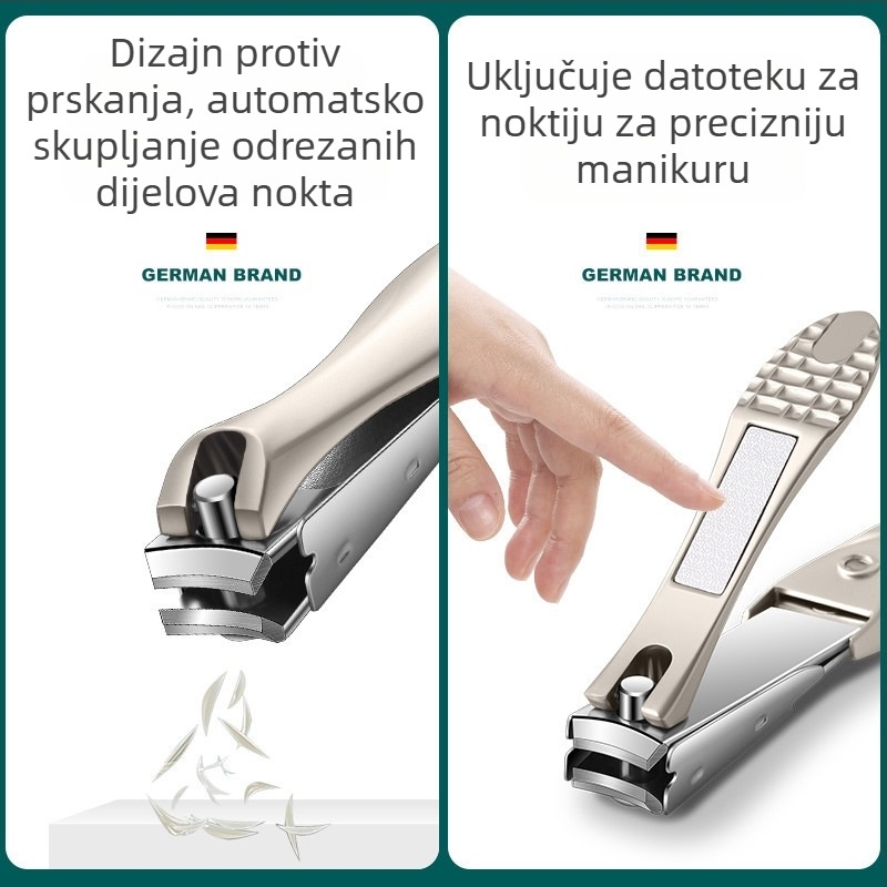 Klešta za nokte - Prijenosna, Anti-Splash, Ugljeni čelik, Za tvrde nokte