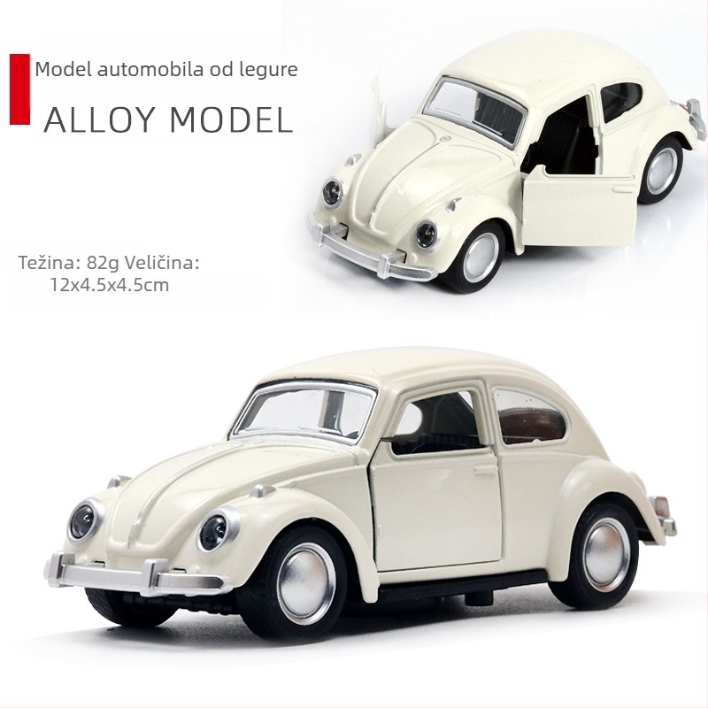 Legirani automobilski model igračka, statični klasični automobil, upravljanje snagom, OEM prilagodba logotipa, uzrast 7–14 godina