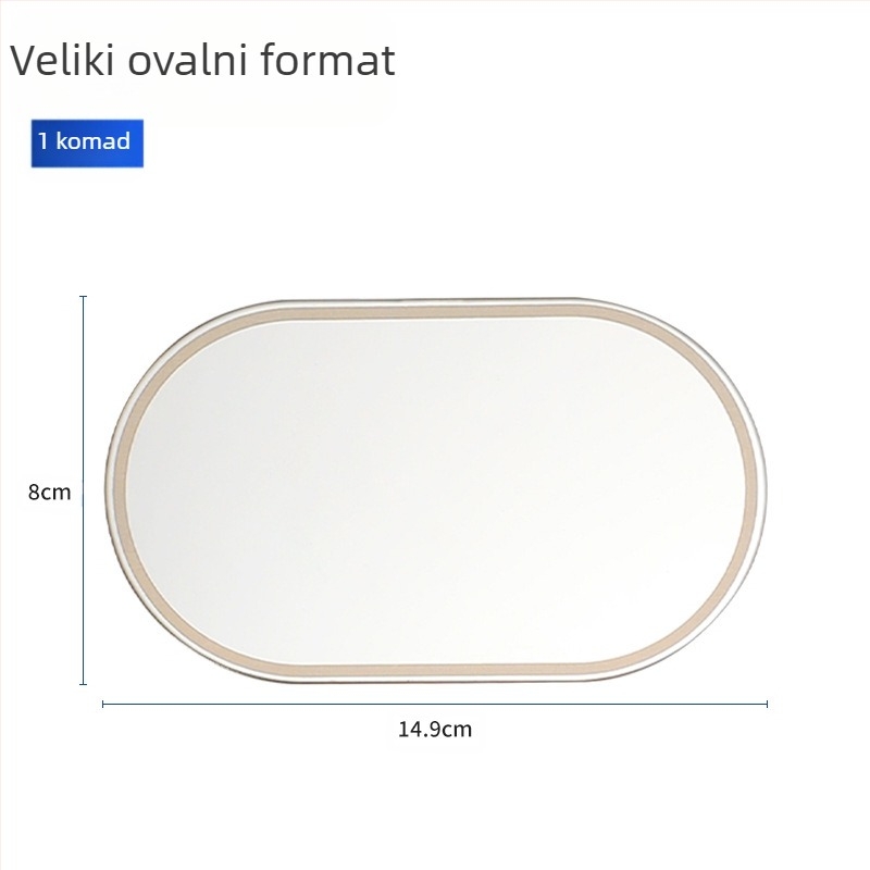 Kozmetičko auto ogledalo – Runner (ljepljiva montaža, univerzalna kompatibilnost, minimalisticki stil)