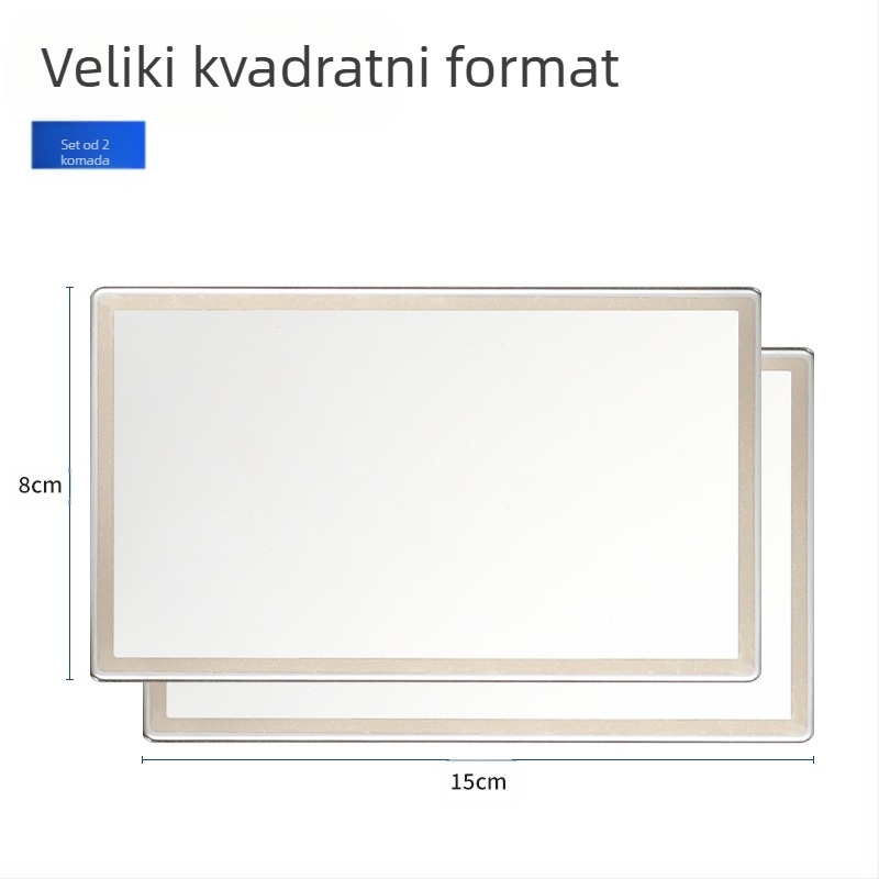 Kozmetičko auto ogledalo – Runner (ljepljiva montaža, univerzalna kompatibilnost, minimalisticki stil)