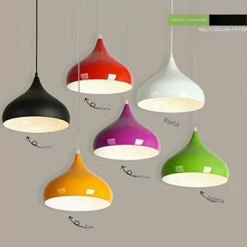 Viseća svjetiljka od željeza – LED, moderni minimalistički stil, s jednom glavom, 220V