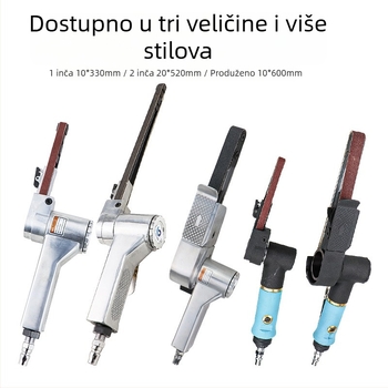 Fast Leopard pneumatska brusilica s pojasom, abrazivna mašina za brušenje i poliranje