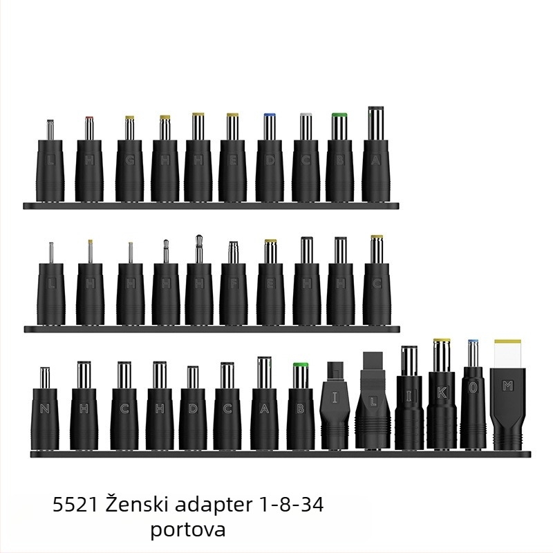 Višefunkcionalni adapter za napajanje prijenosnog računala, OEM kompatibilan, univerzalna kompatibilnost, BESIVO