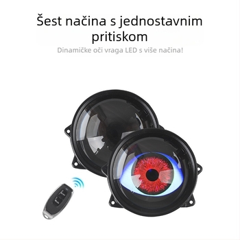 LED svjetla s demon očima i prilagođenim lećama, 1W, 12V, 0.3A, univerzalno