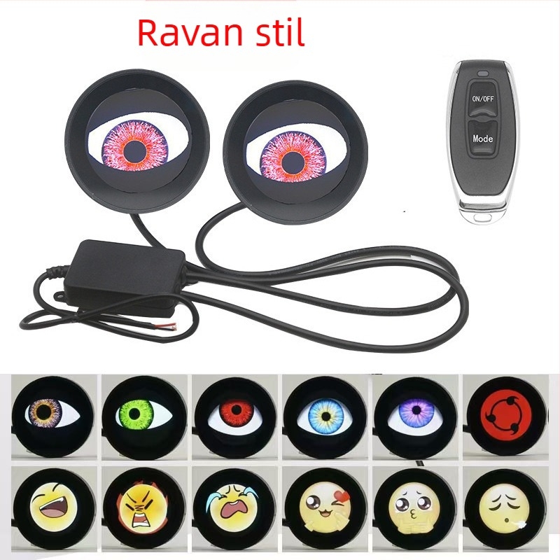 LED svjetla s demon očima i prilagođenim lećama, 1W, 12V, 0.3A, univerzalno