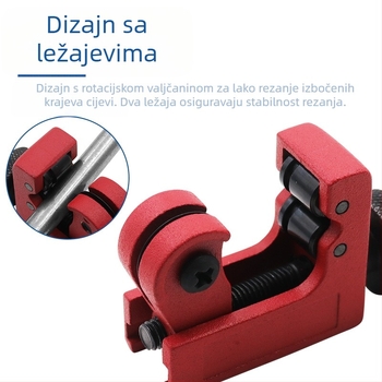 Record Work prilagodljiv rezač cijevi za metalne cijevi – za bakrene i aluminijske cijevi, pogodan za vodovodne i HVAC linije