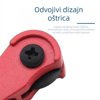 Record Work prilagodljiv rezač cijevi za metalne cijevi – za bakrene i aluminijske cijevi, pogodan za vodovodne i HVAC linije