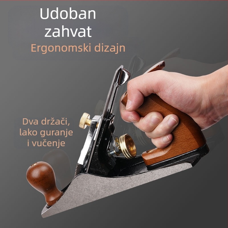 Ručni planer za drvo — ručni alat za završnu obradu, marka cattle gauge, bez uvoza