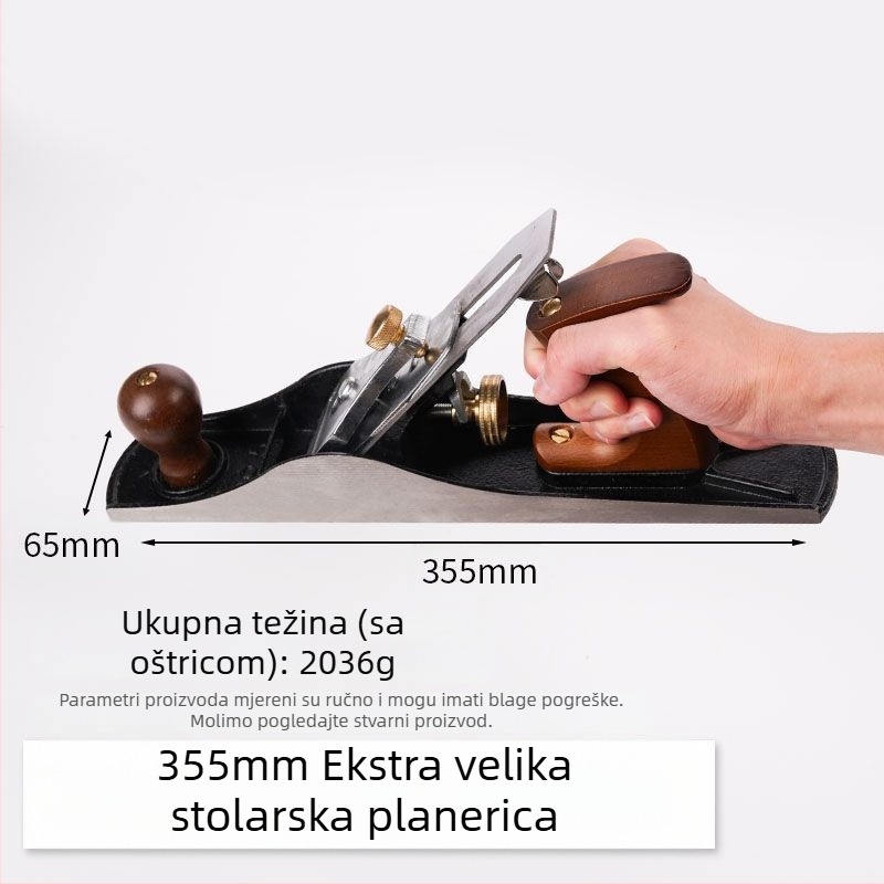 Ručni planer za drvo — ručni alat za završnu obradu, marka cattle gauge, bez uvoza