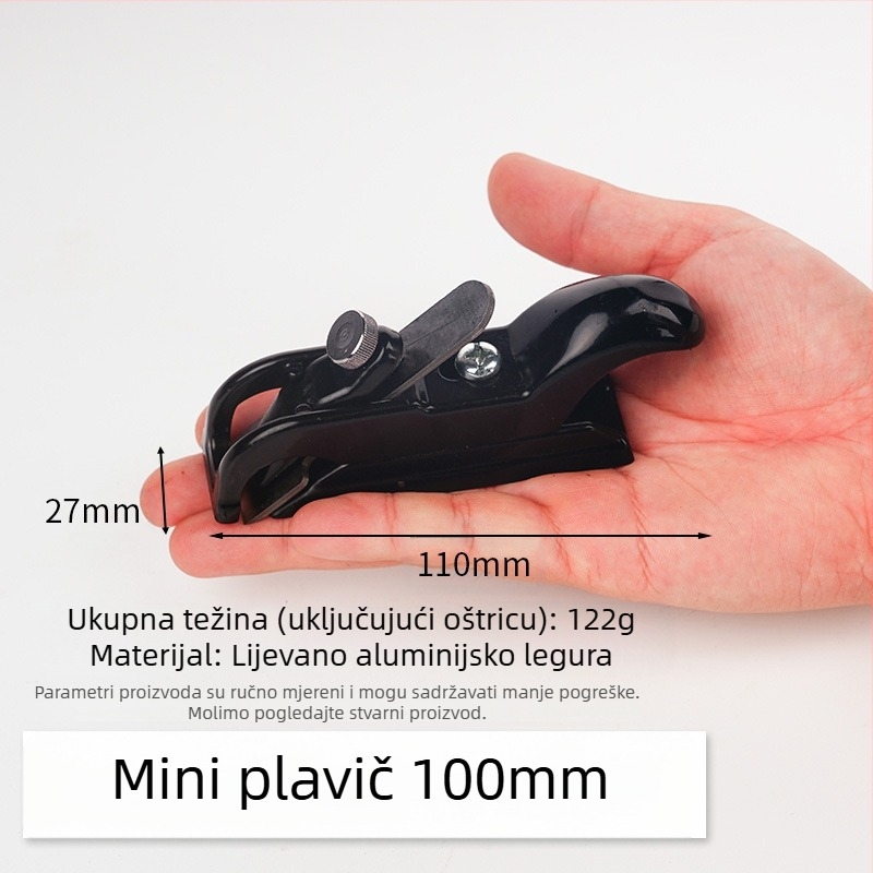 Ručni planer za drvo — ručni alat za završnu obradu, marka cattle gauge, bez uvoza