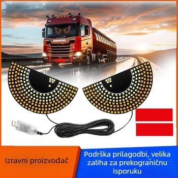 USB svjetlo za ogledalo automobila – ABS, 5V, 1W, 0,01A, model 11/50