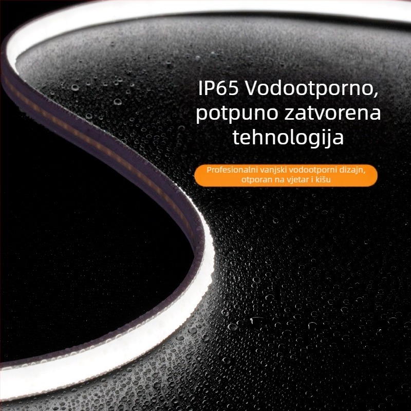 Vodootporna LED traka za vanjsku rasvjetu, ambijentalno i inženjersko osvjetljenje, fleksibilna linijska svjetleća traka za kampiranje i vanjske projekte