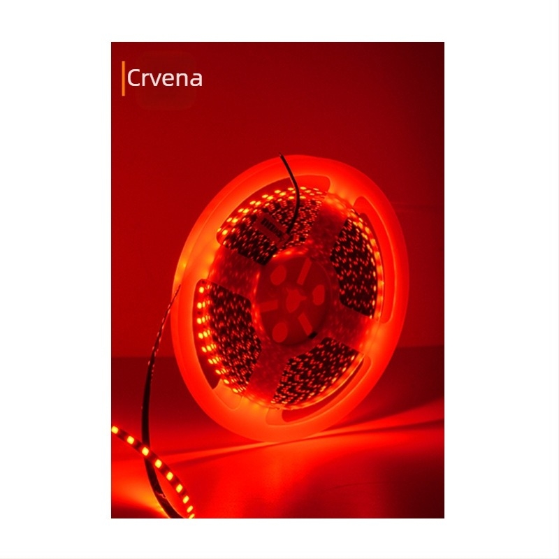 RGB LED traka s 120 LED-ova (2835), 12V, 5mm, samolijepljiva, visoka svjetlina, atmosferično osvjetljenje za KTV bar
