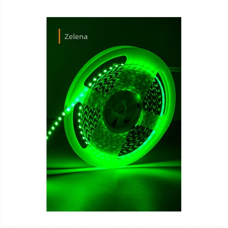 RGB LED traka s 120 LED-ova (2835), 12V, 5mm, samolijepljiva, visoka svjetlina, atmosferično osvjetljenje za KTV bar