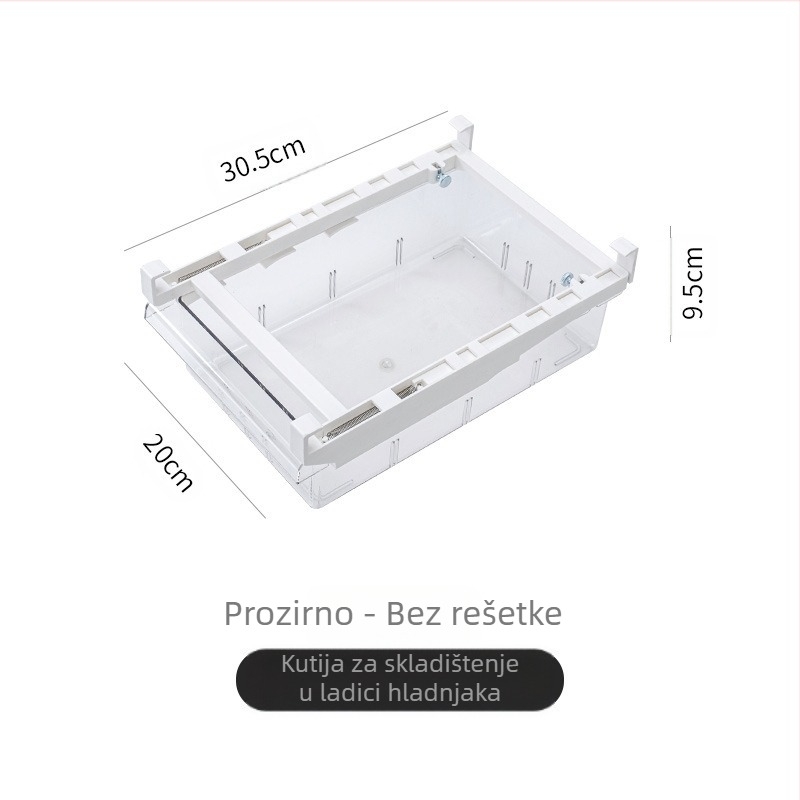 Egarda Kutija za jaja u hladnjaku – PET+ABS, prozirni pretinac, održava jaja svježa