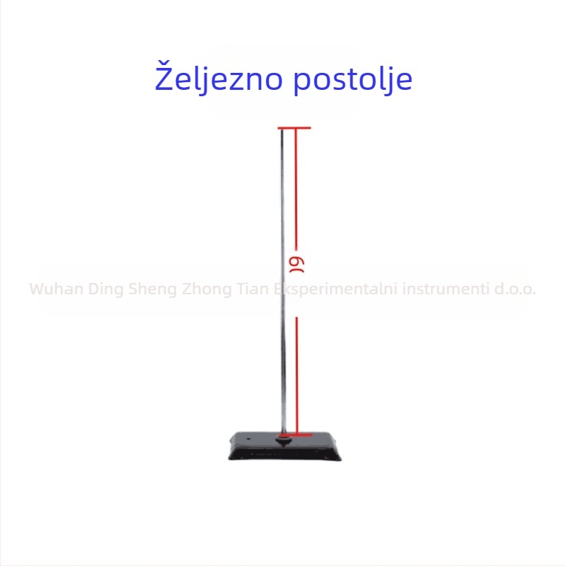 Titracijski stol s čeličnim okvirom i mramornom pločom, model Jedna ploča, Jedna šipka, proizvođač zt