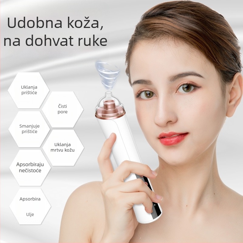 Električni usisivač za crne točke i čišćenje pora, model W-1888, način električne rotacije, 3 brzine, CE ROSH