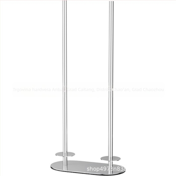 Bočna polica za WC - nehrđajući čelik, ovalni oblik, lakirana završnica, stil lagani luksuz, branda Ann Taste Hundred