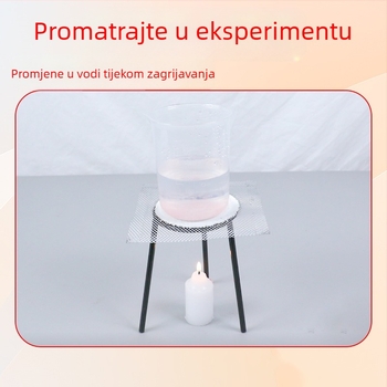 Set znanstvenih eksperimenata za peti razred – prijenos topline u vodi, plastični materijali, marka Child pigeon