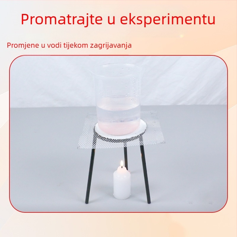 Set znanstvenih eksperimenata za peti razred – prijenos topline u vodi, plastični materijali, marka Child pigeon