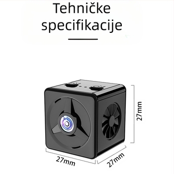 HD bežična kamera – 1080P/720P, 25fps, USB 2.0, autofokus, ugrađeni mikrofon