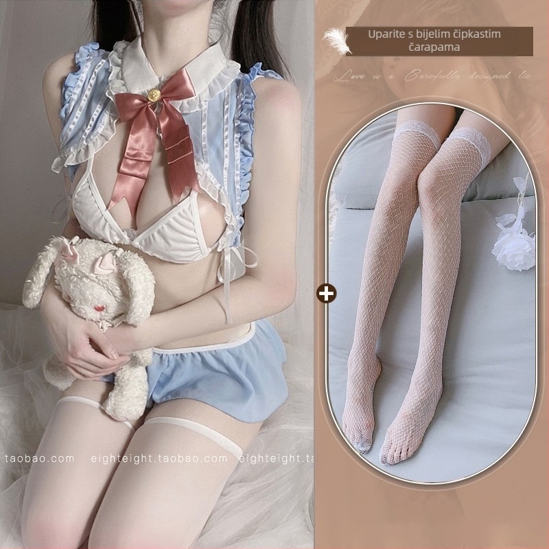 Lolita stil Bunny Girl donje rublje, poliester, 90–95% glavni materijal, unisex, Shuyao, ljeto 2024