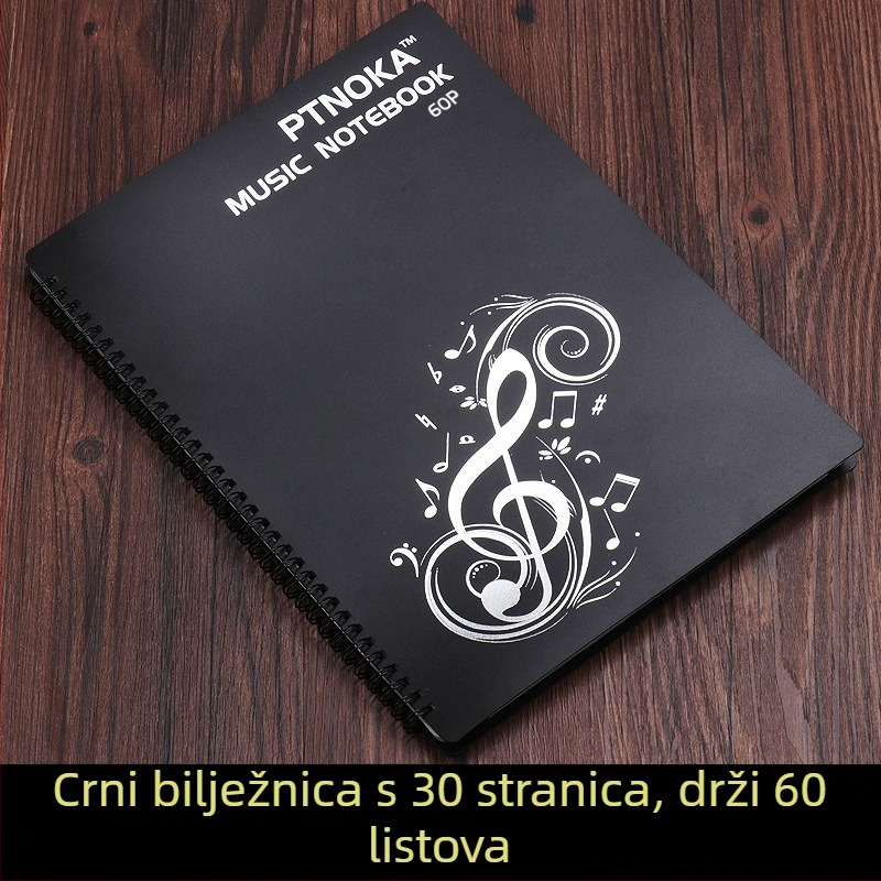 Klip za partituru, PP materijal, model 60p, za klavirske instrumente, klip za modifikaciju spektra
