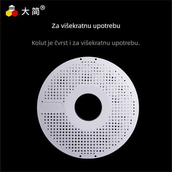 Odvojiva posuda za materijale za 3D ispis, ponovno upotrebljiva, otporna na visoke temperature, jednostavno rastavljanje pod 90°