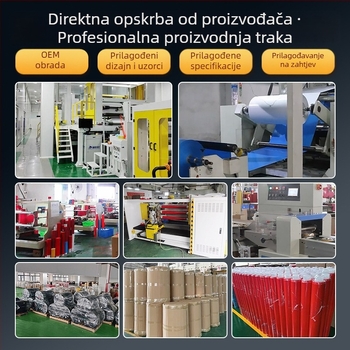 PE pjena dvostruka traka s akrilnim ljepilom, vodootporna i ublažava šokove za auto LED natpise, s otpuštajućim filmom