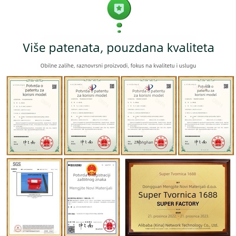 PE pjena dvostruka traka s akrilnim ljepilom, vodootporna i ublažava šokove za auto LED natpise, s otpuštajućim filmom