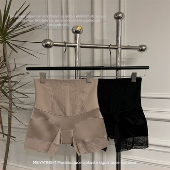 Ženske gaćice shapewear visokog struka od najlona – oblikovanje struka, prozračan, antibakterijski podstava u preponama