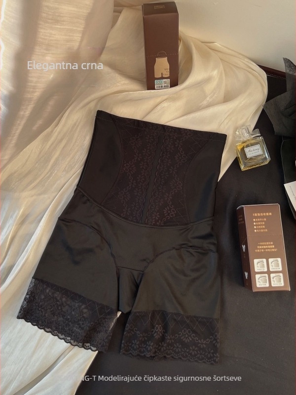 Ženske gaćice shapewear visokog struka od najlona – oblikovanje struka, prozračan, antibakterijski podstava u preponama