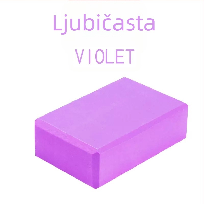 Dječja joga blok za ples - EVA pjena visoke gustoće, visoka elastičnost, 200 g