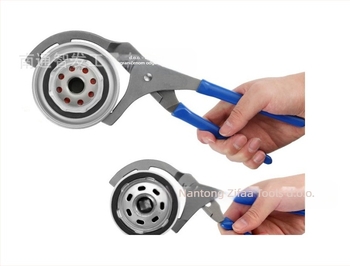 Set od 2 komada: ekscentrični kliješt za filter, kovano, drška presvučena PVC-om - Smart hair tools