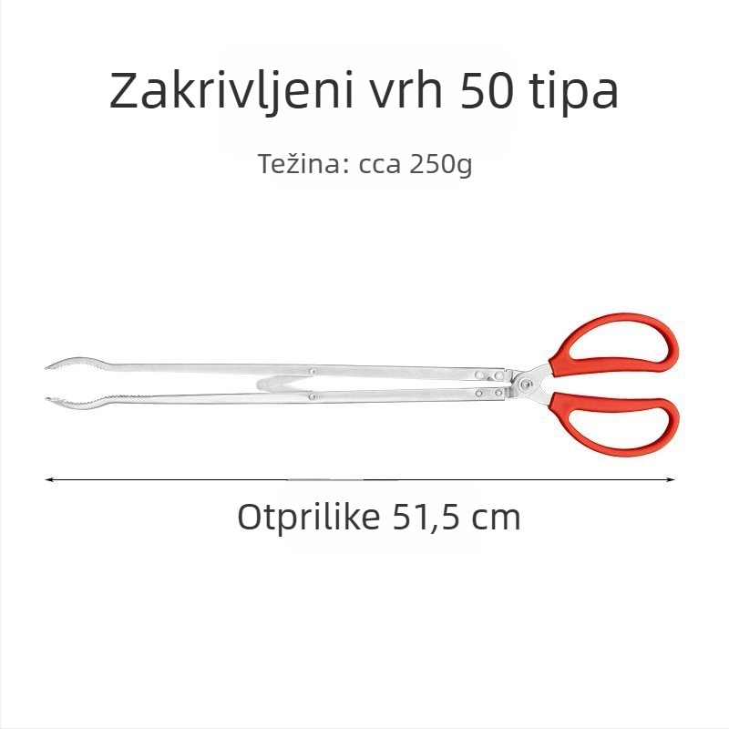 Plastični teleskopijski klip s dugom drškom za čišćenje toaleta