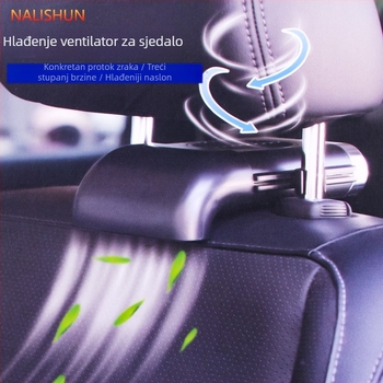 There Shun automobilni ventilator za stražnje sjedalo s USB priključkom, 5W, model 294